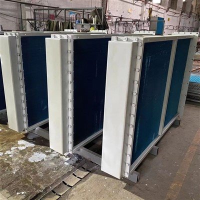 Tubo de rame de spesor 15.88 1.2mm de pinna de aluminio, refrigerador de aqua, scambiador de całor eficiente pa ła sentrałe idroeletrica