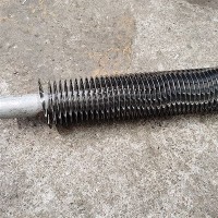 Ricambio del scambiatore de całor Tubo a alete Ss in aciaio inosidàbiłe saldà a alta frecuénsa