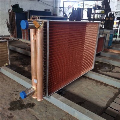 El scambiador de całor a tubo de rame de alta eficiensa a prova de coroxion-pa aplicasion industriałi de HVAC