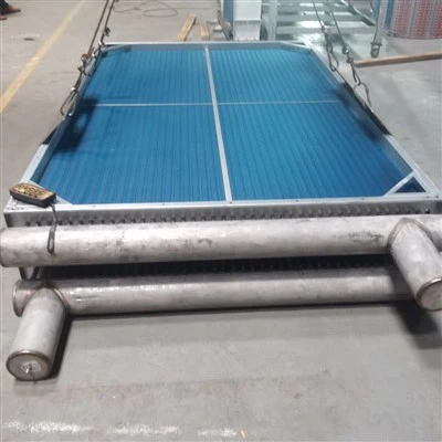 Grandi rafredatori d'aria 304 316L Scanbiador de całor pa l'equipagiamento de łavorasion del magnar Rafredamento in sistema de refrigerasion e conservasión a fredo